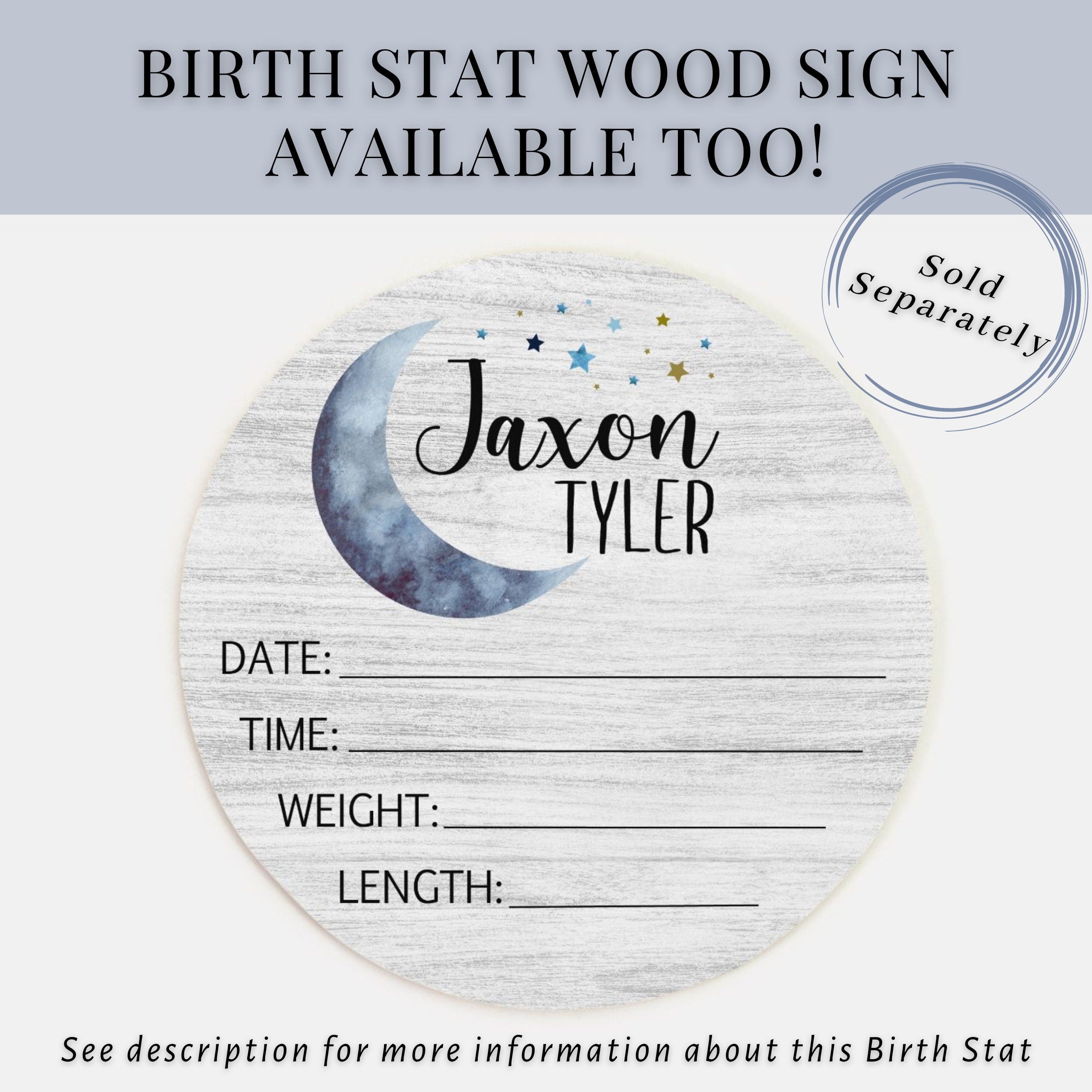 Personalized Baby Blanket Boy, Moon Stars Custom Name Throw, I Love You to the Moon and Back, Newborn Hospital Photo Mat, Baby Shower Gift