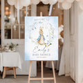 Storybook Rabbit Baby Shower Welcome Sign, Some Bunny Rabbit Party Poster, Classic Rabbit Baby Sprinkle Sign, A Little Bunny is on the Way